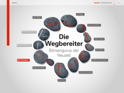 Die Wegbereiter