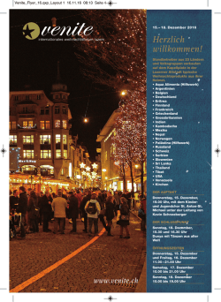 Herzlich willkommen!