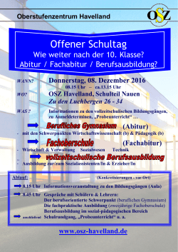 Information - OSZ Havelland
