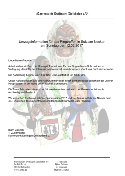 Informationsbröschüre Ringtreffen 2017