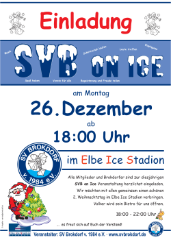 26.Dezember - SV Brokdorf