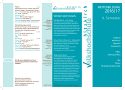 Downloads - Volkshochschule Hitzkirch