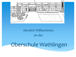 Information weiterf&uuml;hrende Schulen 2016.