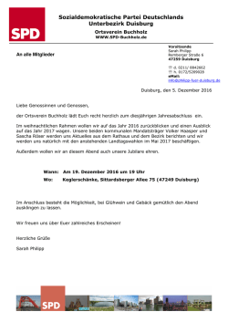 Jahresabschluss_19-12-16_SPD_Buchholz - SPD Duisburg-S&uuml;d
