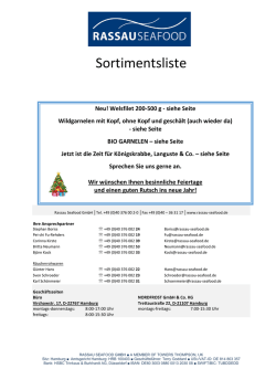 - Rassau Seafood GmbH