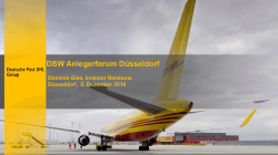 DSW Anlegerforum D&uuml;sseldorf