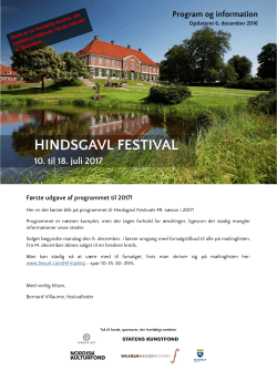 PDF-fil - Hindsgavl Festival