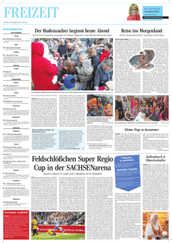 Die TZ-Freizeitseite als