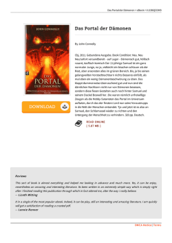 Doc \ Das Portal der D&auml;monen / Read