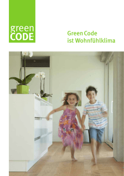 Broschüre Green Code