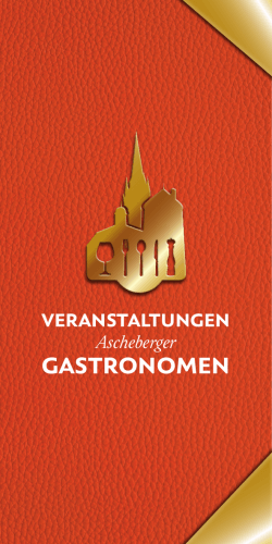 gastronomen - Tourist-Information Ascheberg