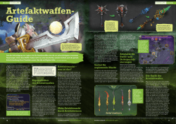 Leseprobe: »Guide: Artefaktwaffen - GameStar-Shop