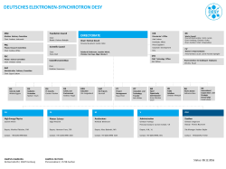 DESY Organigram
