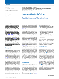Laterale Klavikulafraktur (PDF Available)