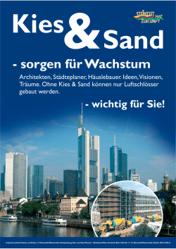 sorgen für Wachstum - wichtig für Sie!