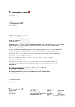 Start - E-Dart-Stadtliga