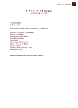 Herunterladen - Frank Friedmann Catering