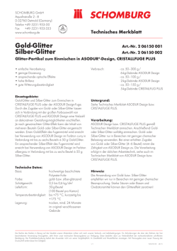 Gold-Glitter Silber