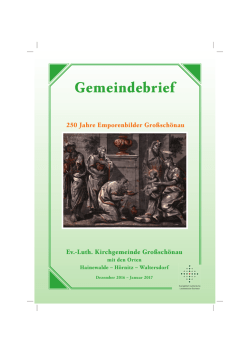 Januar 2017 - Kirche Großschönau
