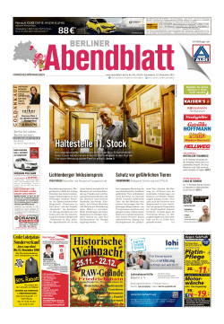 haltestelle11.stock - Berliner Abendblatt