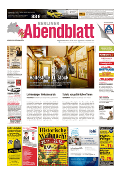 haltestelle11.stock - Berliner Abendblatt