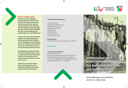 Zum Flyer - Archive in NRW