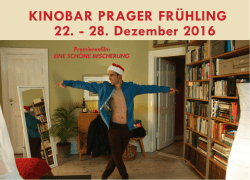 KINOBAR PRAGER FRÜHLING 22.