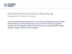 Hinweise zum Ausf&uuml;llen des Online-Formulars finden
