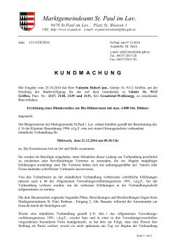 2016-K32-07.12.2016 Kundmachung, mündl. Verhandlung, Valentin