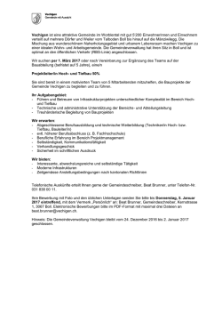 Inserat - Vechigen