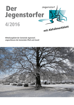 Jegenstorfer 4 / 2016