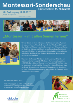 Flyer - Deutsche Montessori Gesellschaft e.V.