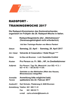 Flyer - Bissig Reisen