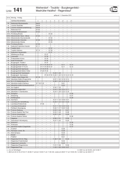 Linie 141 - RegBuch