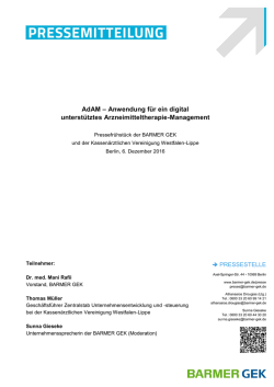 Pressemappe AdAM ( PDF , 457 KB ) Hinweis