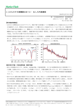 Economic Indicators 定例経済指標レポート
