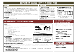 播磨町耐震改修促進計画（H28 年 11 月改定版）の概要