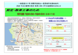 一般国道331号（那覇市奥武山～豊見城市名嘉地地内） 歩道・中央分離