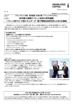 フランス原子力・代替エネルギー庁 電子情報技術研究所