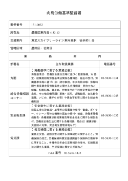 向島労働基準監督署