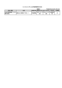（平成28年12月7日掲載情報）（PDF：20KB）
