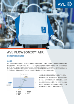 AVL FLOWSONIX™ AIR
