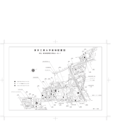 東京工業大学大岡山地区建物配置図