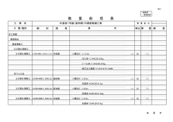 数量総括表