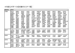 HTB安心サポート24【対象外エリア一覧】