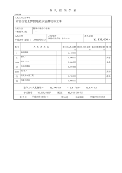 市営住宅上野団地給水装置切替工事（PDF：42.2KB）