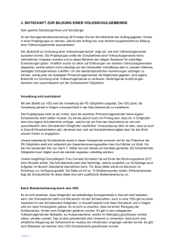 Stellungnahme Primarschule Götighofen