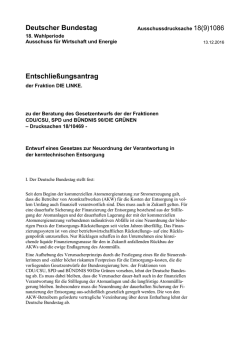 ist hier als PDF - Hubertus Zdebel, MdB