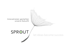 Sprout Unternehmenspräsentation