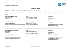 Hotels in Wien